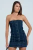 ONE OF A KIND DENIM MINI DRESS sold by AKIRA