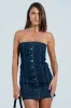 ONE OF A KIND DENIM MINI DRESS sold by AKIRA
