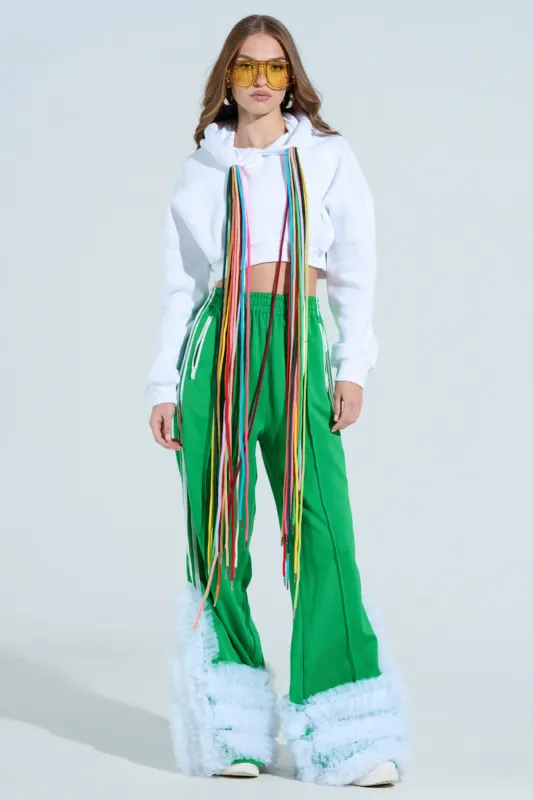 STRINGED HOODIE sold by AKIRA