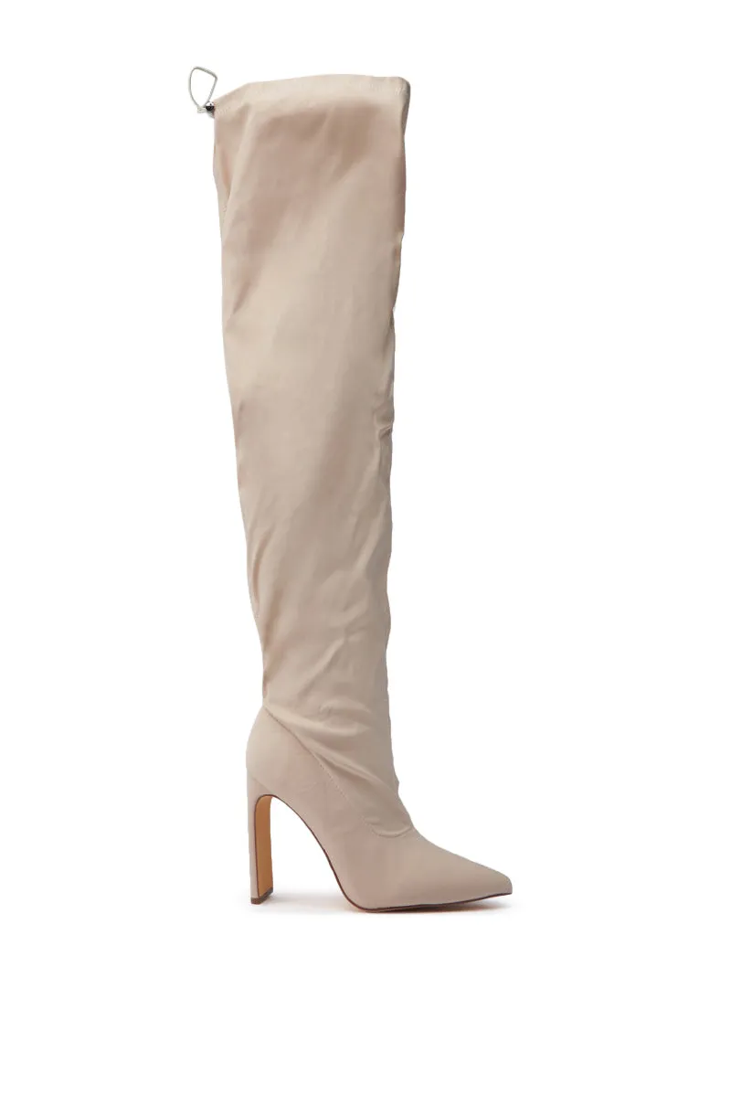 MONTAGE BEIGE STILETTO BOOT sold by AKIRA product image thumbnail 4