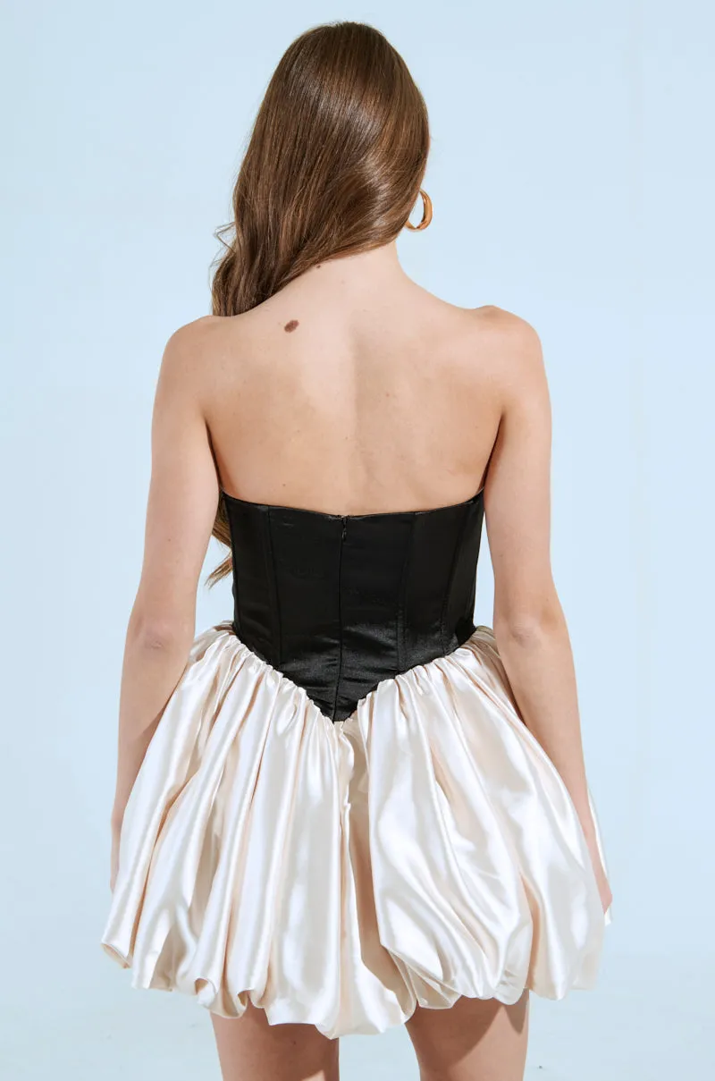 MADISON SATIN MINI DRESS sold by AKIRA product image thumbnail 5