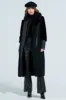 GOODIE MIXED MEDIA COAT sold by AKIRA