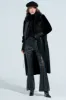 GOODIE MIXED MEDIA COAT sold by AKIRA