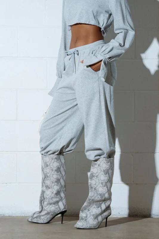 AZALEA WANG COUTURECRAZY SNAKE BOOT sold by AKIRA