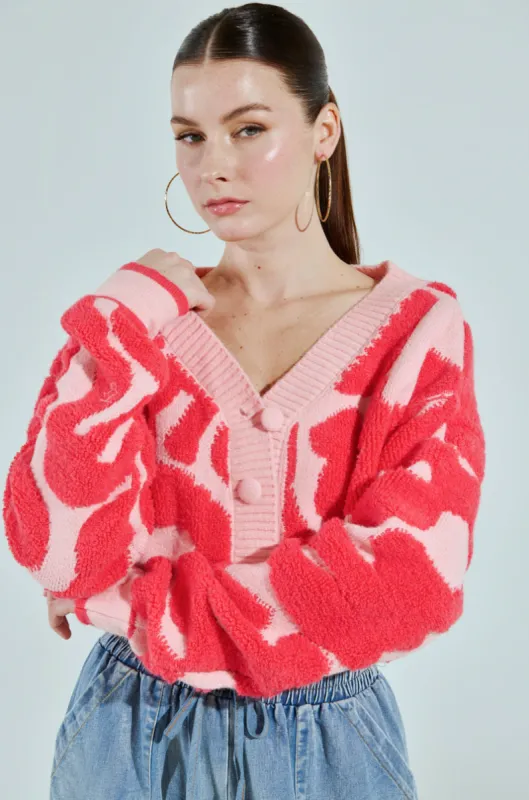 AYANNA BUTTON UP CARDIGAN sold by AKIRA