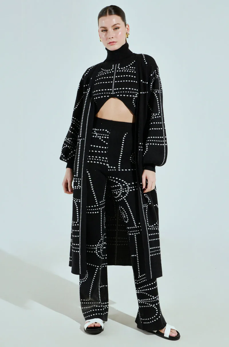 DOTTED OVERSIZED CARDIGAN sold by AKIRA product image thumbnail 2