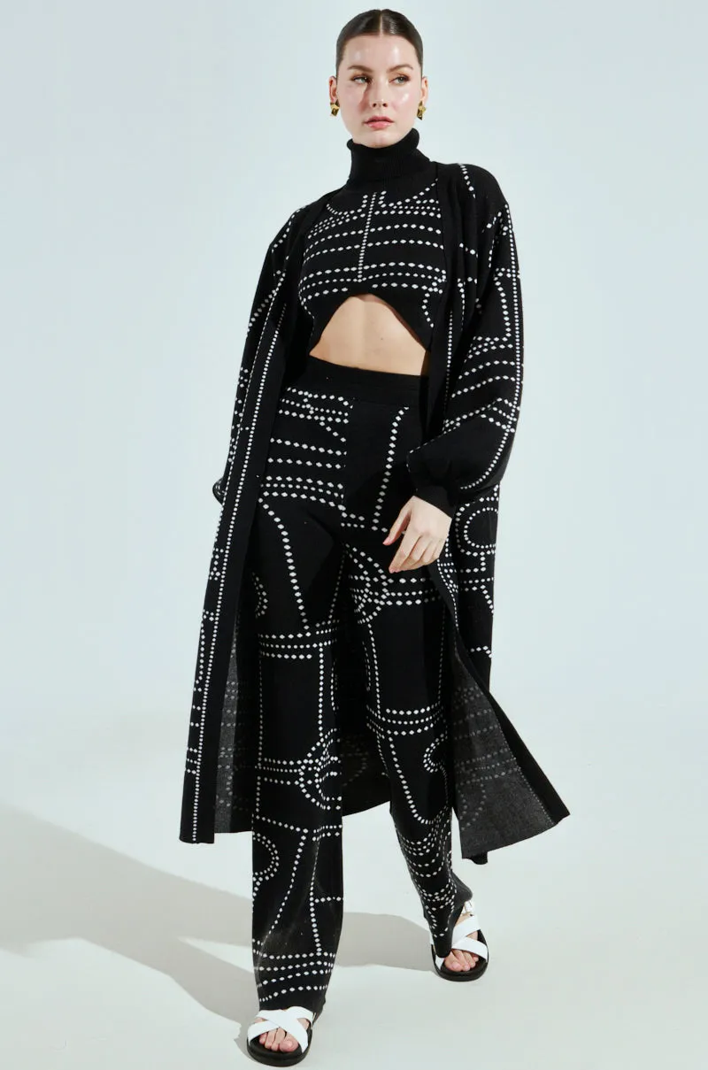 DOTTED OVERSIZED CARDIGAN sold by AKIRA product image thumbnail 3