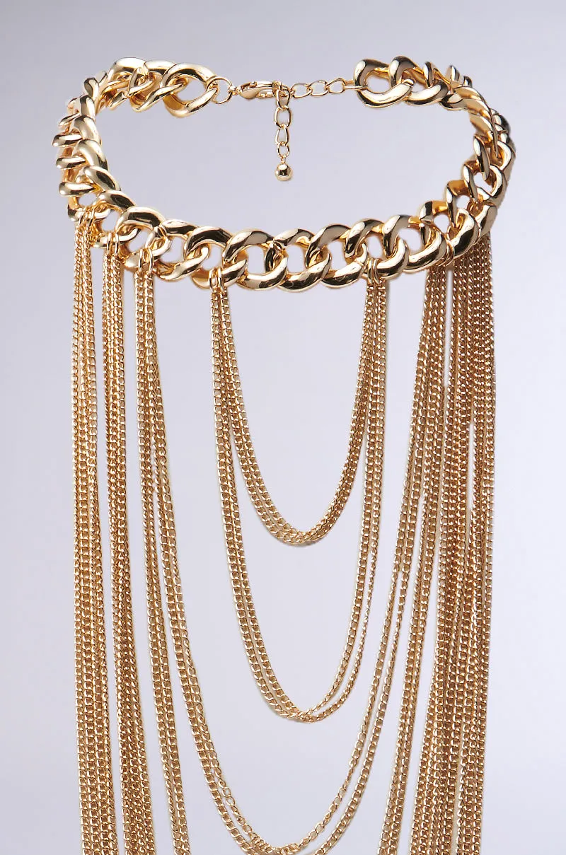 SO MANY LAYERS NECKLACE sold by AKIRA product image thumbnail 4