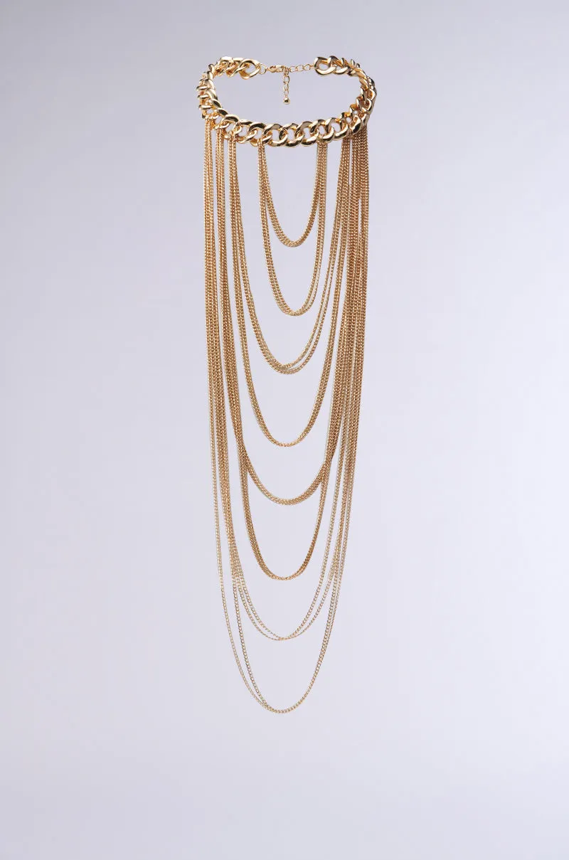 SO MANY LAYERS NECKLACE sold by AKIRA