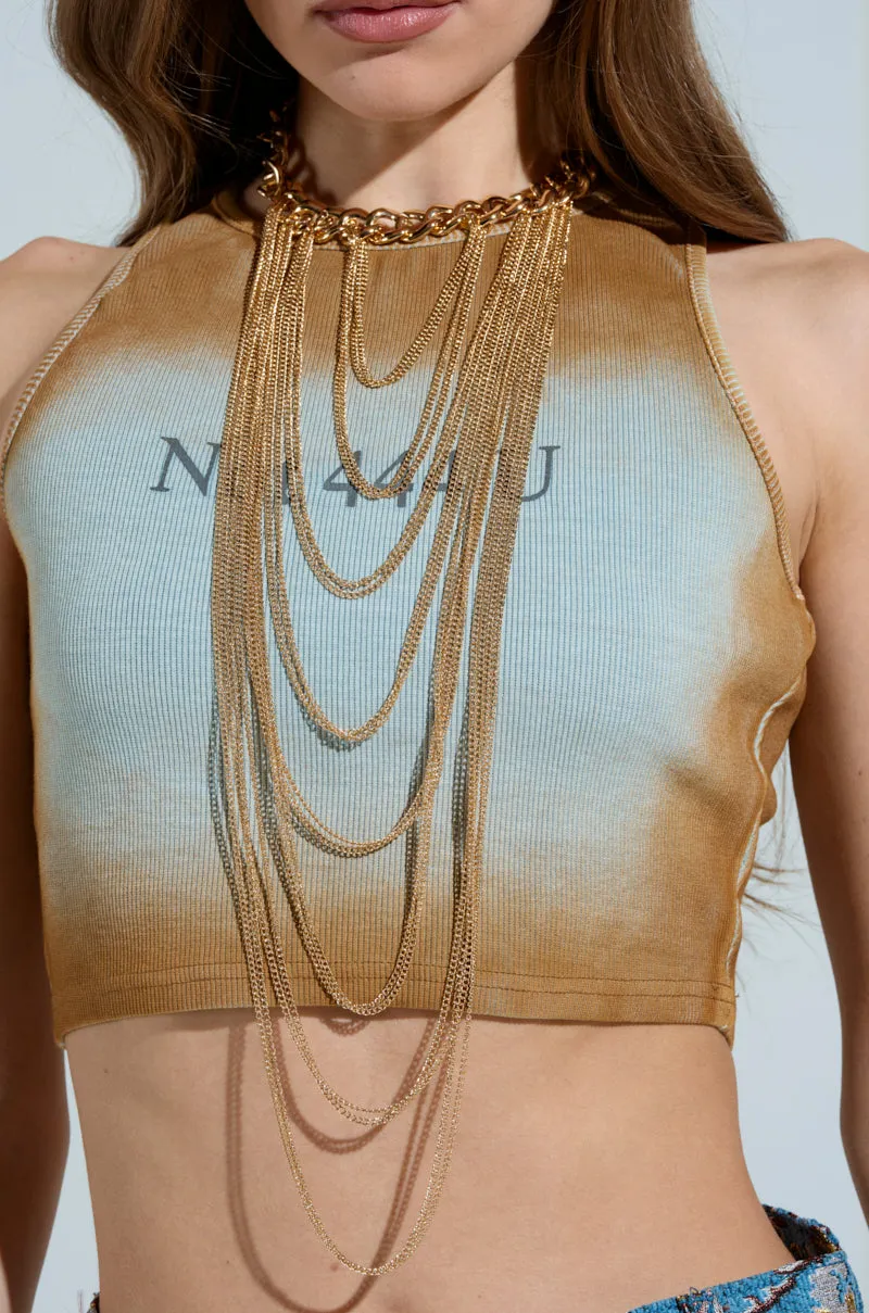 SO MANY LAYERS NECKLACE sold by AKIRA product image thumbnail 2