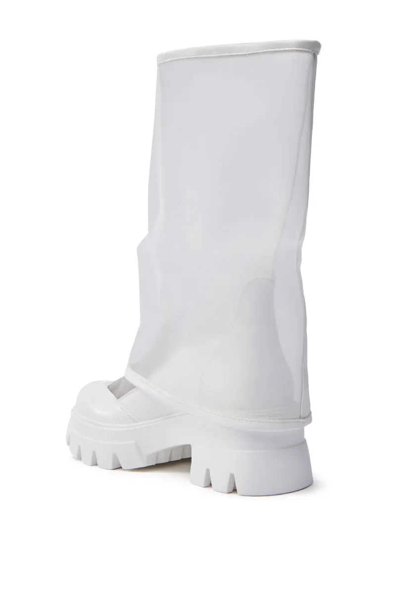 AZALEA WANG BAYE WHITE BOOT sold by AKIRA product image thumbnail 4