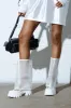 AZALEA WANG BAYE WHITE BOOT sold by AKIRA