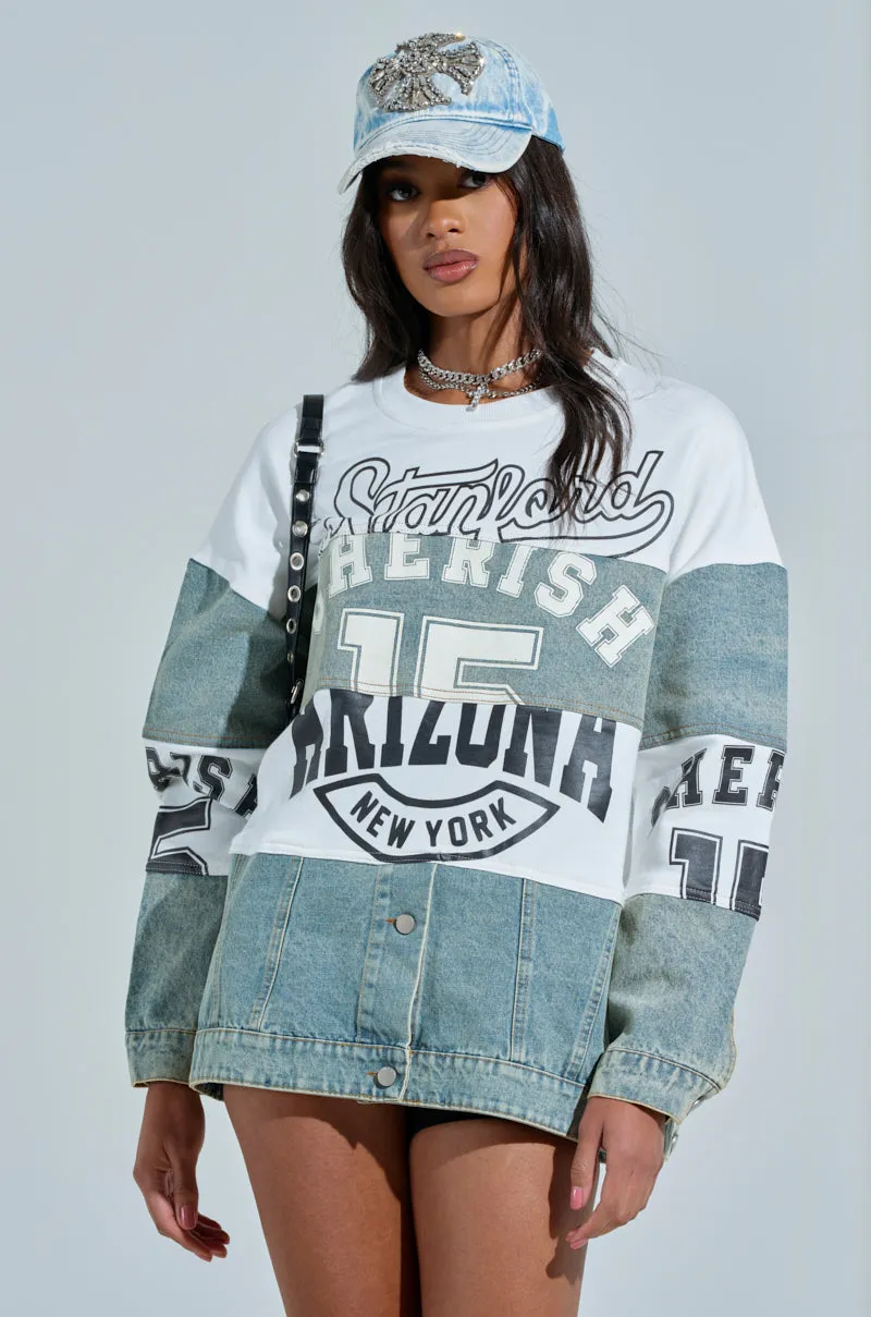 KEEP IT COOL DENIM MINI DRESS sold by AKIRA product image thumbnail 3