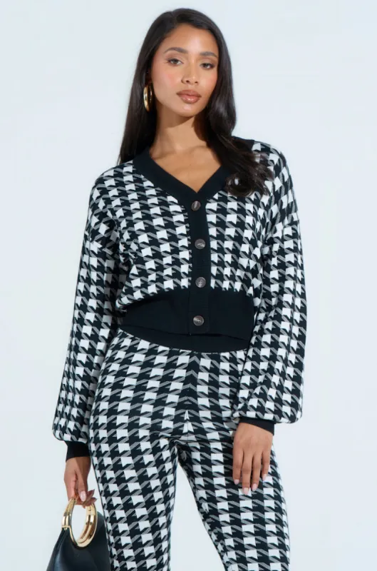 HIGH SOCIETY CARDIGAN sold by AKIRA