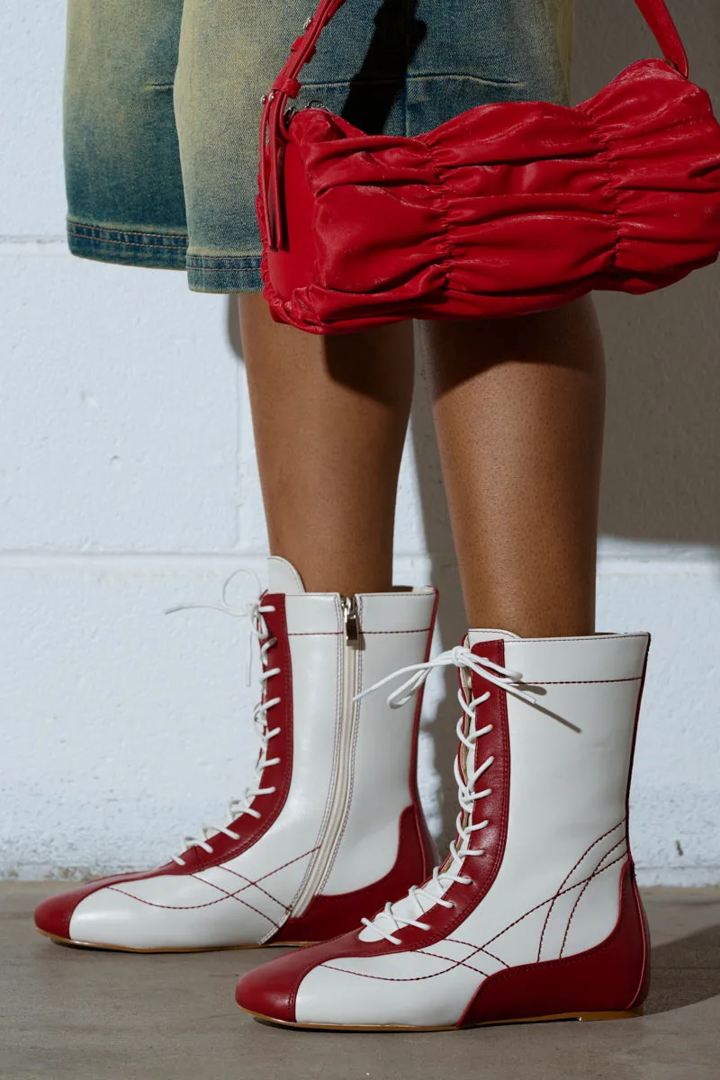 AZALEA WANG PASSER SPORTY FLAT BOOTIE sold by AKIRA product image thumbnail 3