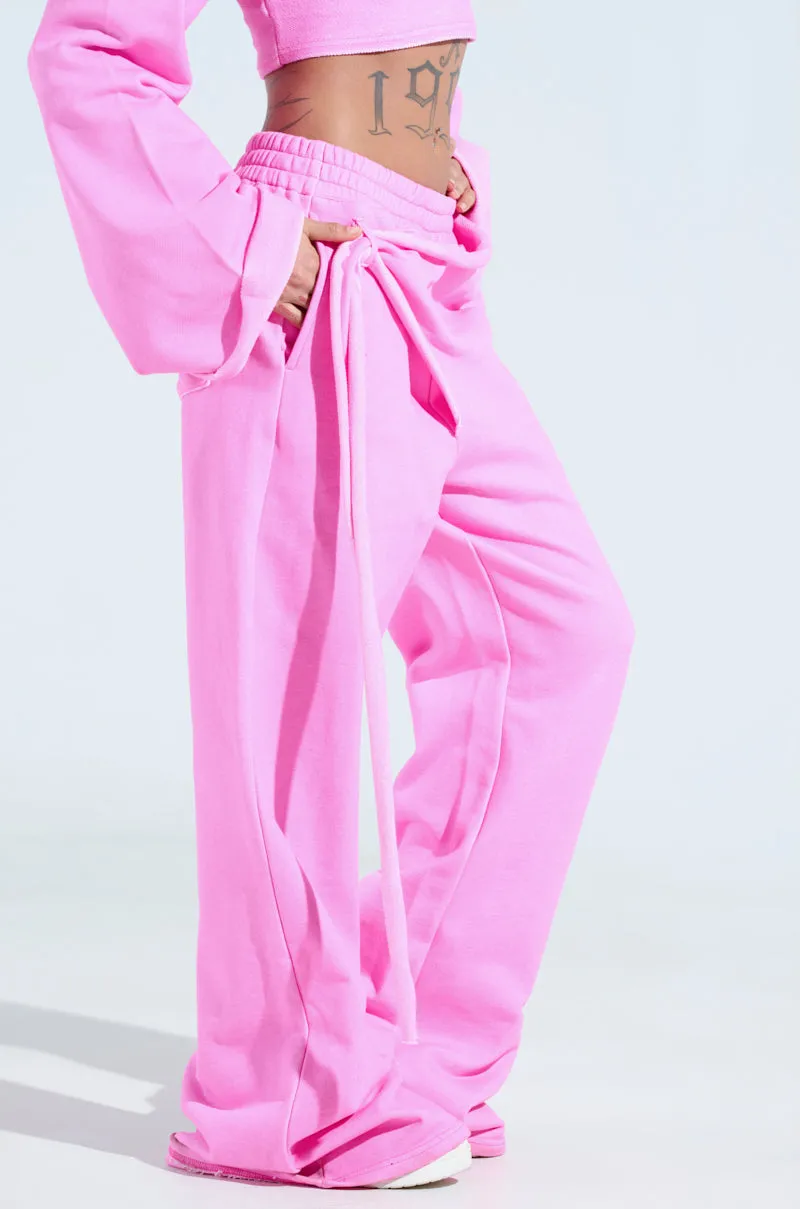 ISSA WIDE LEG JOGGER sold by AKIRA product image thumbnail 4