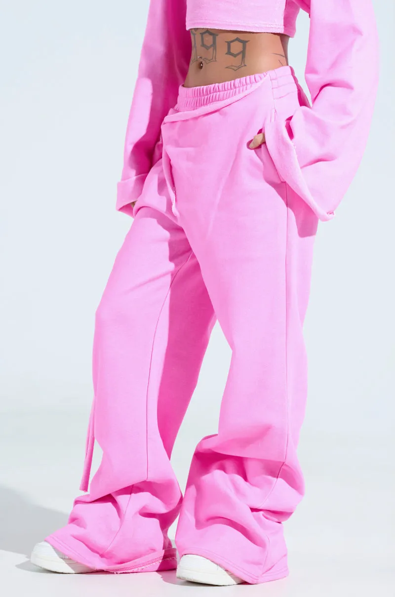 ISSA WIDE LEG JOGGER sold by AKIRA product image thumbnail 5