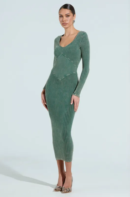 YOU'RE THE ONE KNIT MAXI DRESS sold by AKIRA