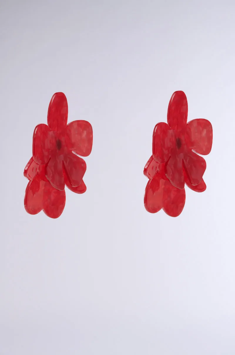 ROSY EARRING IN RED sold by AKIRA product image thumbnail 3