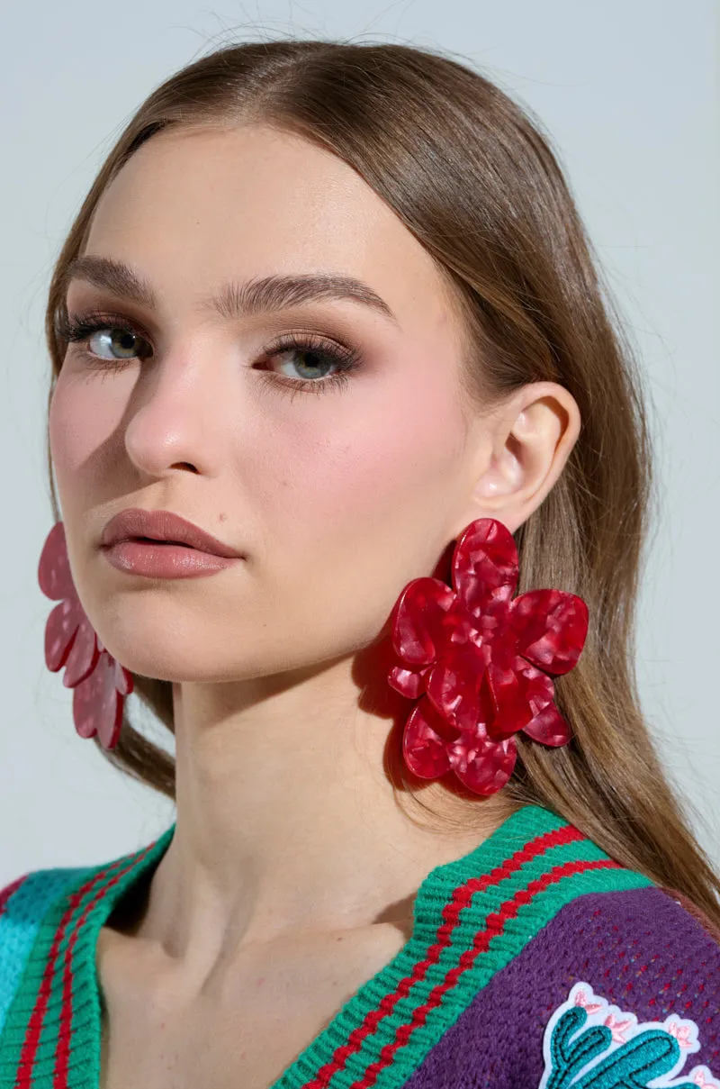 ROSY EARRING IN RED sold by AKIRA product image thumbnail 2