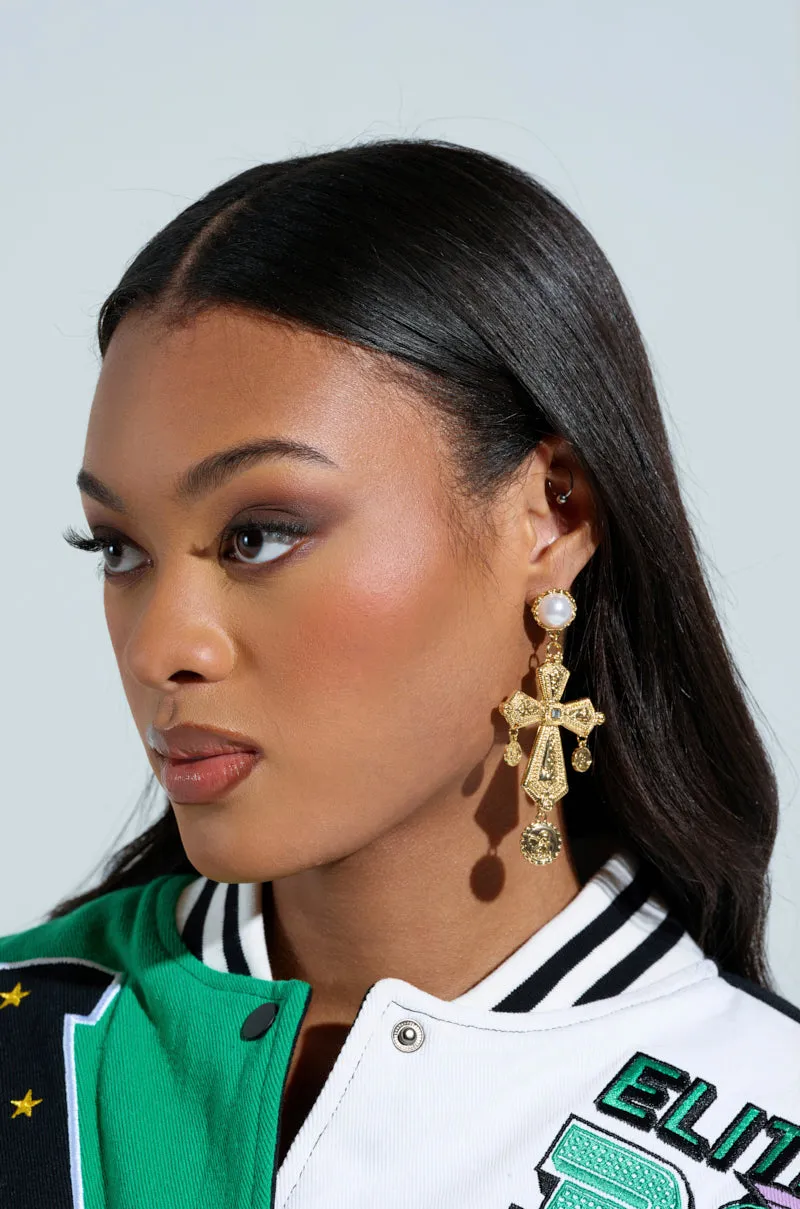 PRAY FOR U EARRING sold by AKIRA product image thumbnail 2