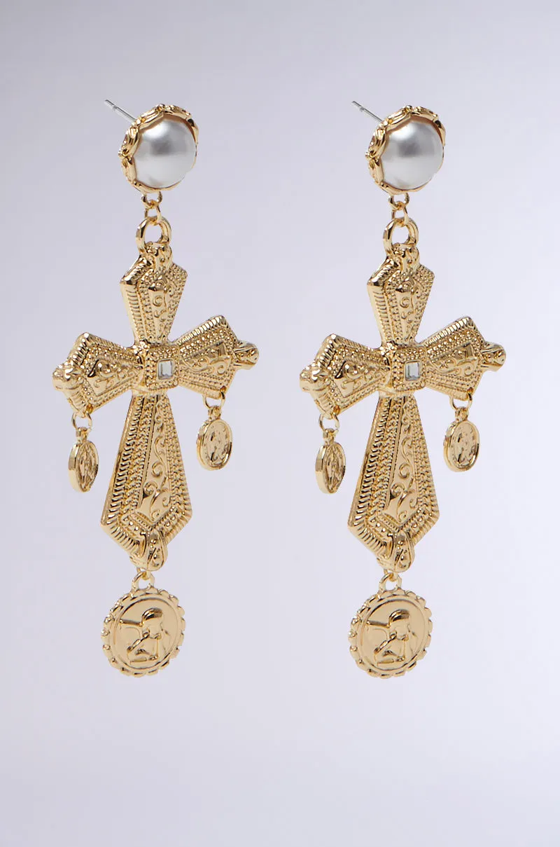 PRAY FOR U EARRING sold by AKIRA product image thumbnail 4
