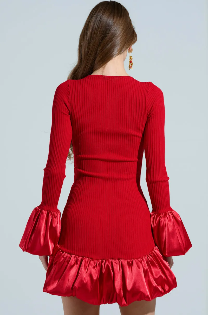 CAN'T MISS ME KNIT MINI DRESS sold by AKIRA product image thumbnail 5