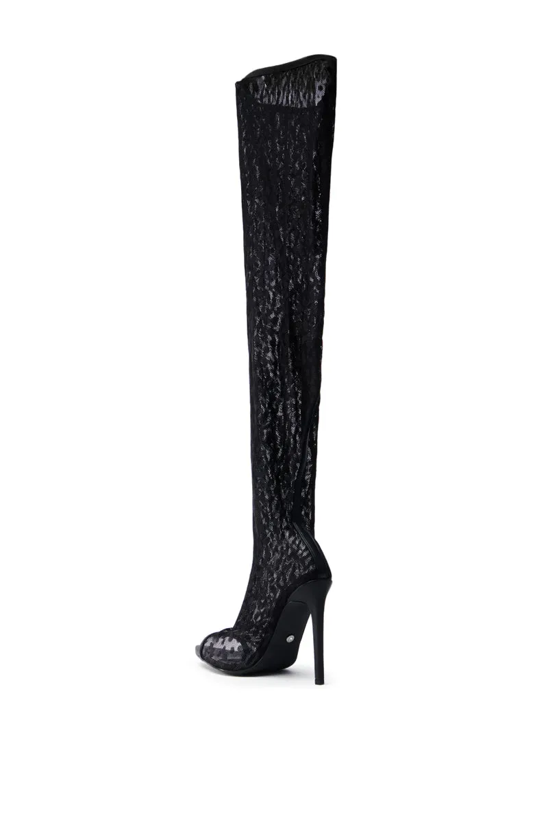AZALEA WANG PATRICIA BLACK STILETTO BOOT sold by AKIRA product image thumbnail 4