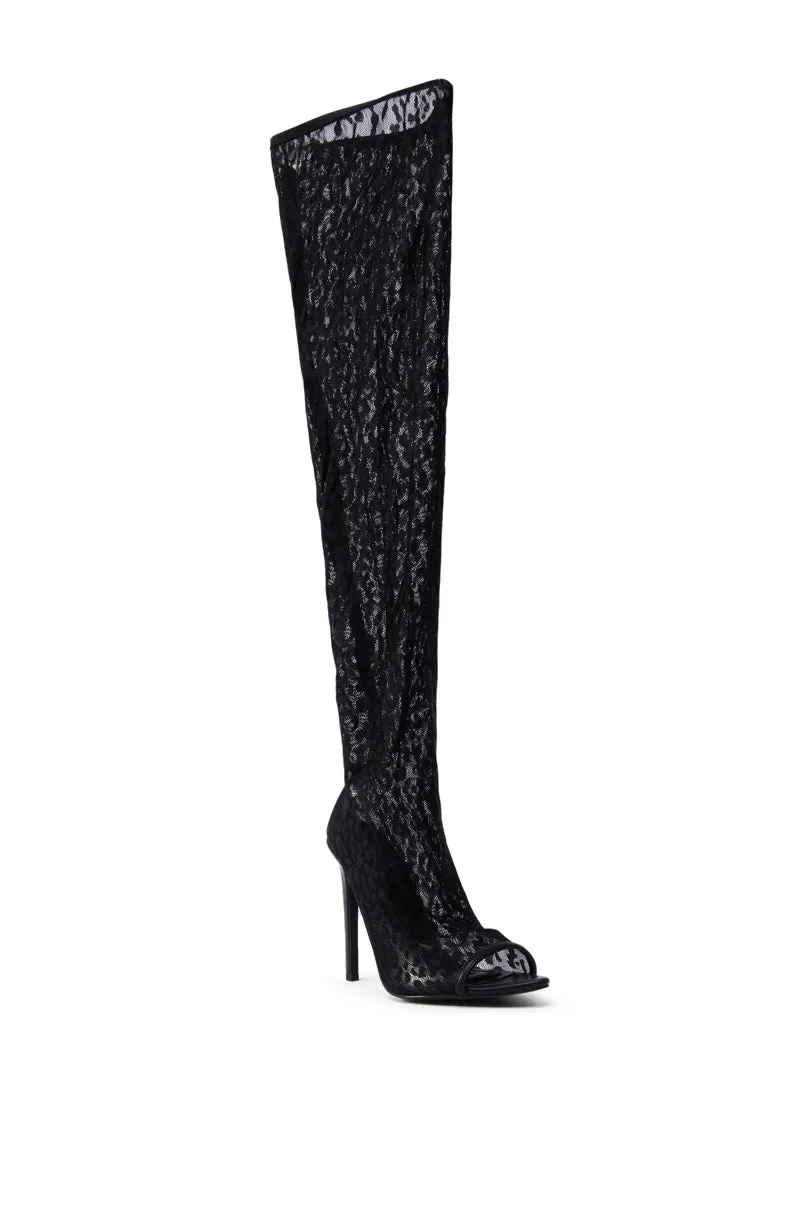 AZALEA WANG PATRICIA BLACK STILETTO BOOT sold by AKIRA product image thumbnail 3