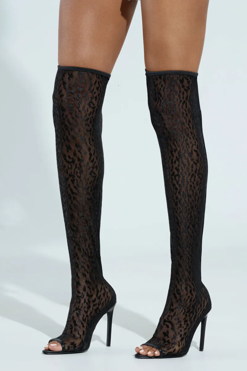 AZALEA WANG PATRICIA BLACK STILETTO BOOT sold by AKIRA