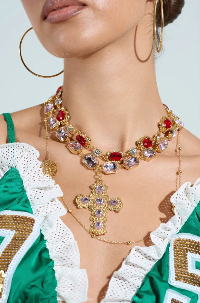 LAYERED UP NECKLACE sold by AKIRA product image thumbnail 2