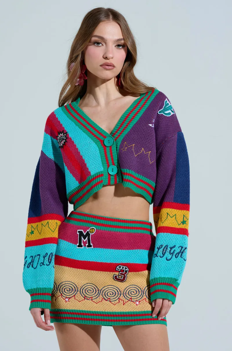 FREE FALLING CARDIGAN sold by AKIRA product image thumbnail 3