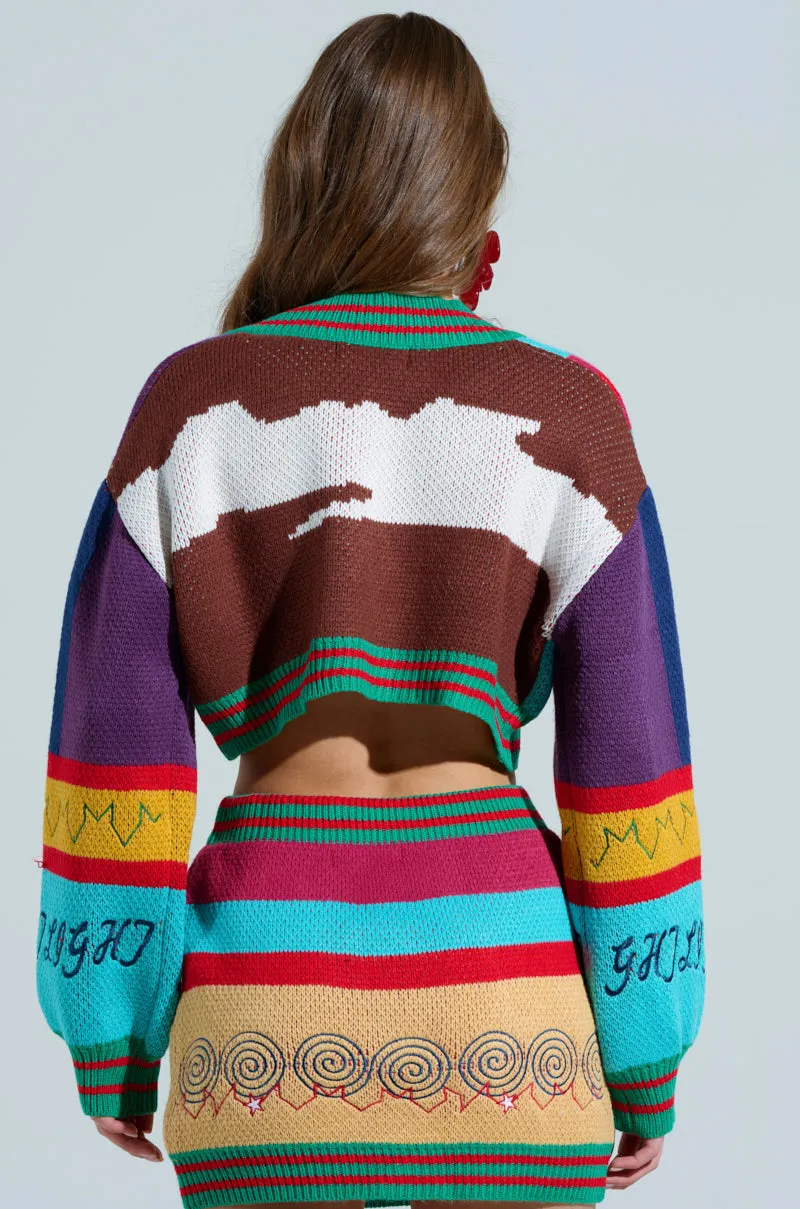 FREE FALLING CARDIGAN sold by AKIRA product image thumbnail 5