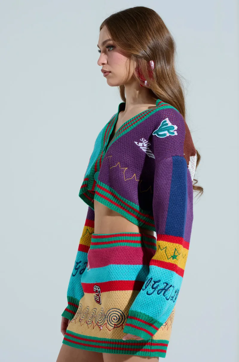 FREE FALLING CARDIGAN sold by AKIRA product image thumbnail 4