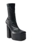 AZALEA WANG MADDER BLACK PLATFORM BOOTIE sold by AKIRA