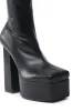 AZALEA WANG MADDER BLACK PLATFORM BOOTIE sold by AKIRA