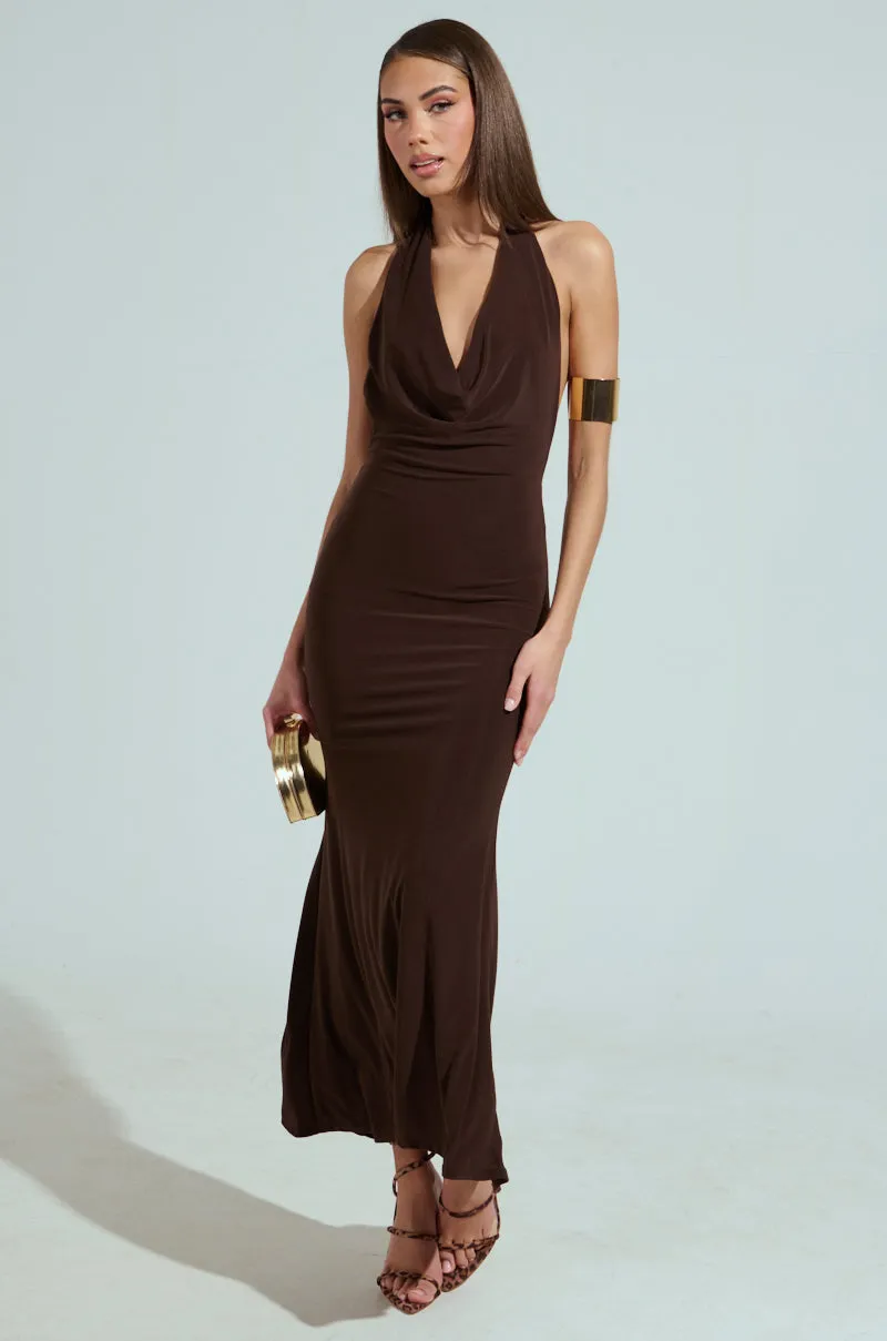 DRIP DRIP SLINKY MAXI DRESS sold by AKIRA product image thumbnail 3