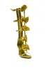 AZALEA WANG AERIN LIME BOW EMBELLISHED GLADIATOR STILETTO SANDAL sold by AKIRA