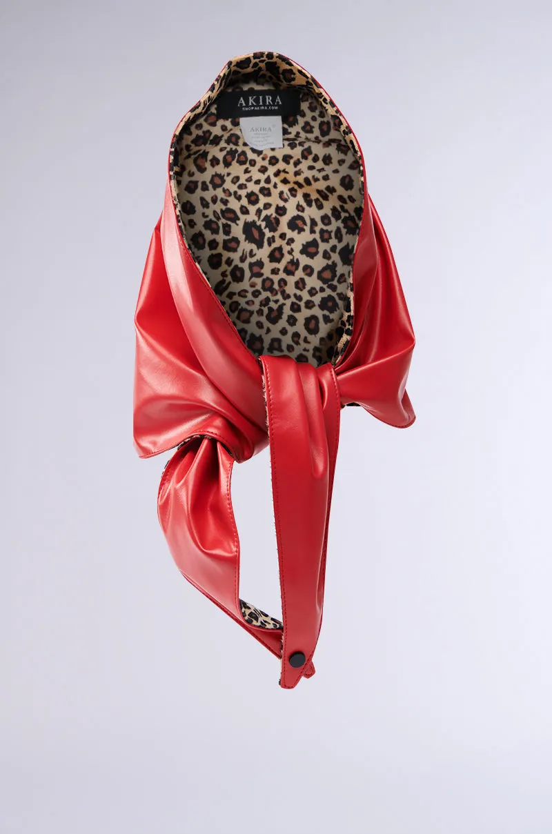 RAWR PU HEADSCARF sold by AKIRA product image thumbnail 3