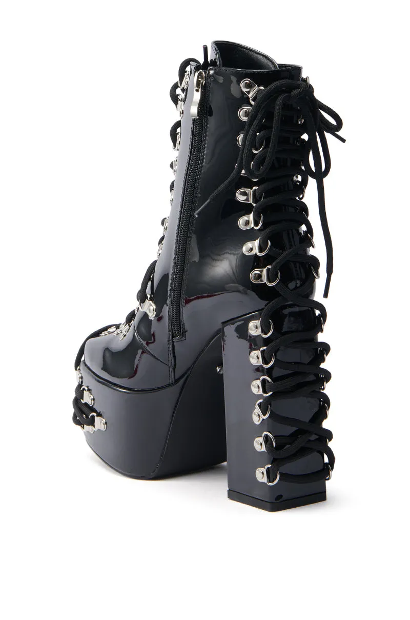 AZALEA WANG XENON BLACK CHUNKY BOOTIE sold by AKIRA product image thumbnail 5