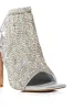 AZALEA WANG DELANIE SILVER STILETTO SANDAL sold by AKIRA