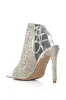 AZALEA WANG DELANIE SILVER STILETTO SANDAL sold by AKIRA