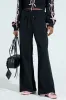 YES PLZ WIDE LEG JOGGER WITH BOWS sold by AKIRA
