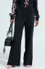 YES PLZ WIDE LEG JOGGER WITH BOWS sold by AKIRA