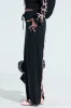 YES PLZ WIDE LEG JOGGER WITH BOWS sold by AKIRA