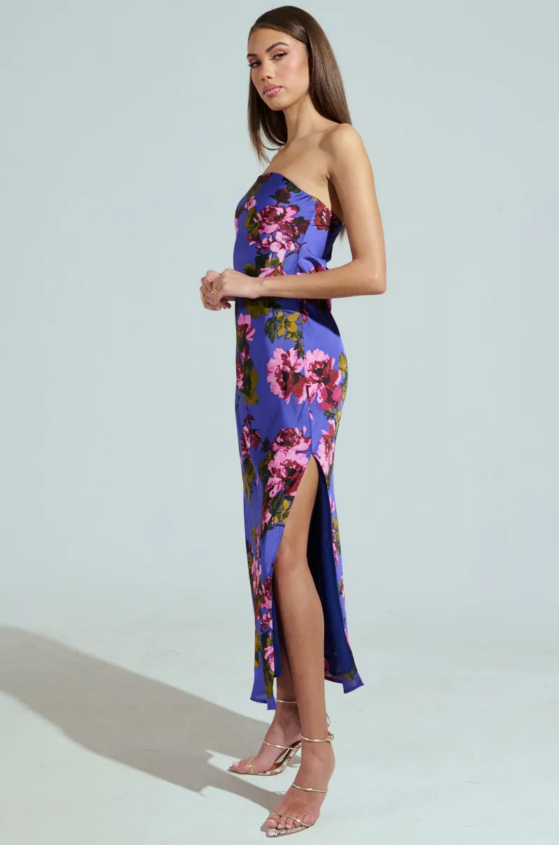 ROSE PETALS MAXI DRESS sold by AKIRA product image thumbnail 3