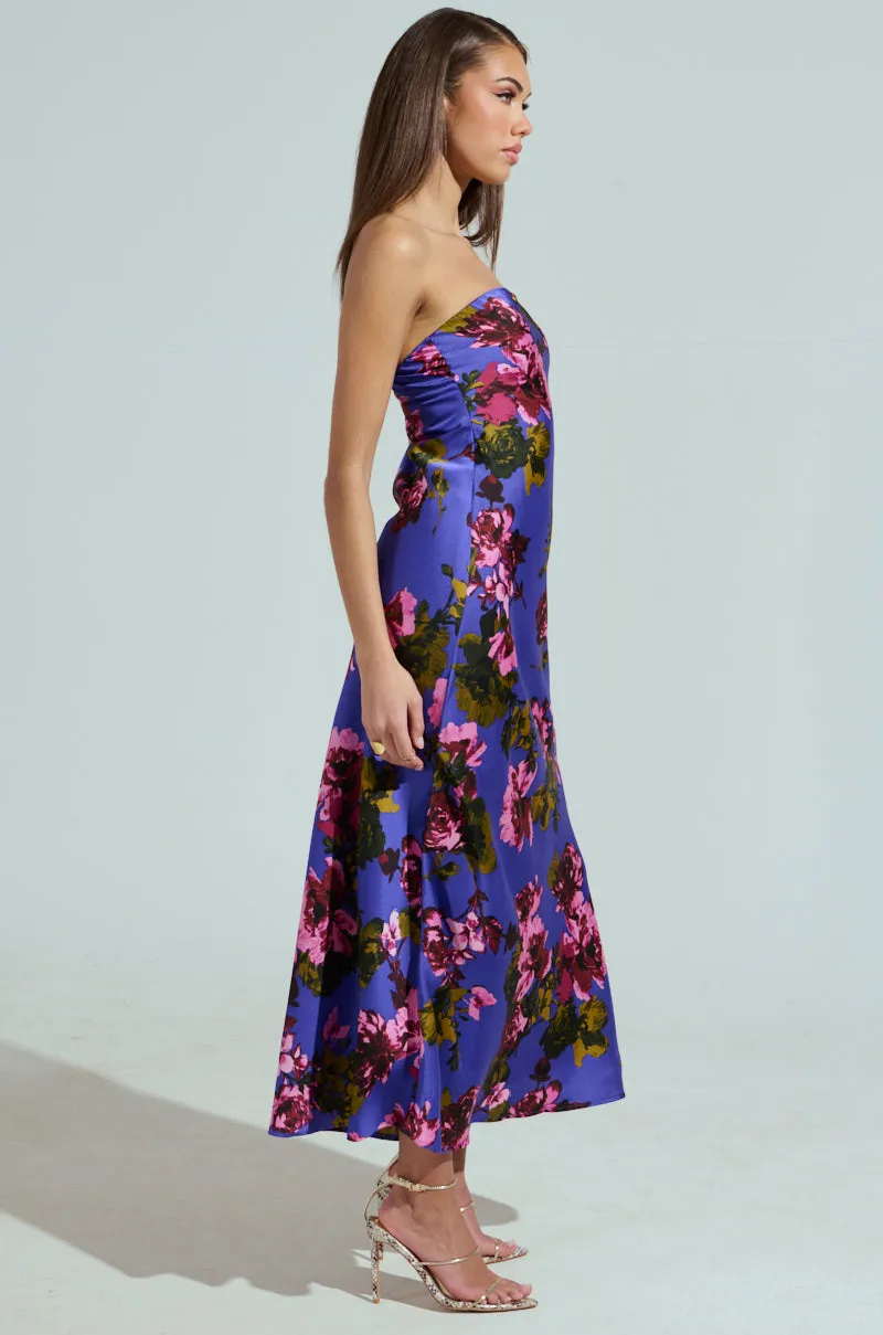 ROSE PETALS MAXI DRESS sold by AKIRA product image thumbnail 5