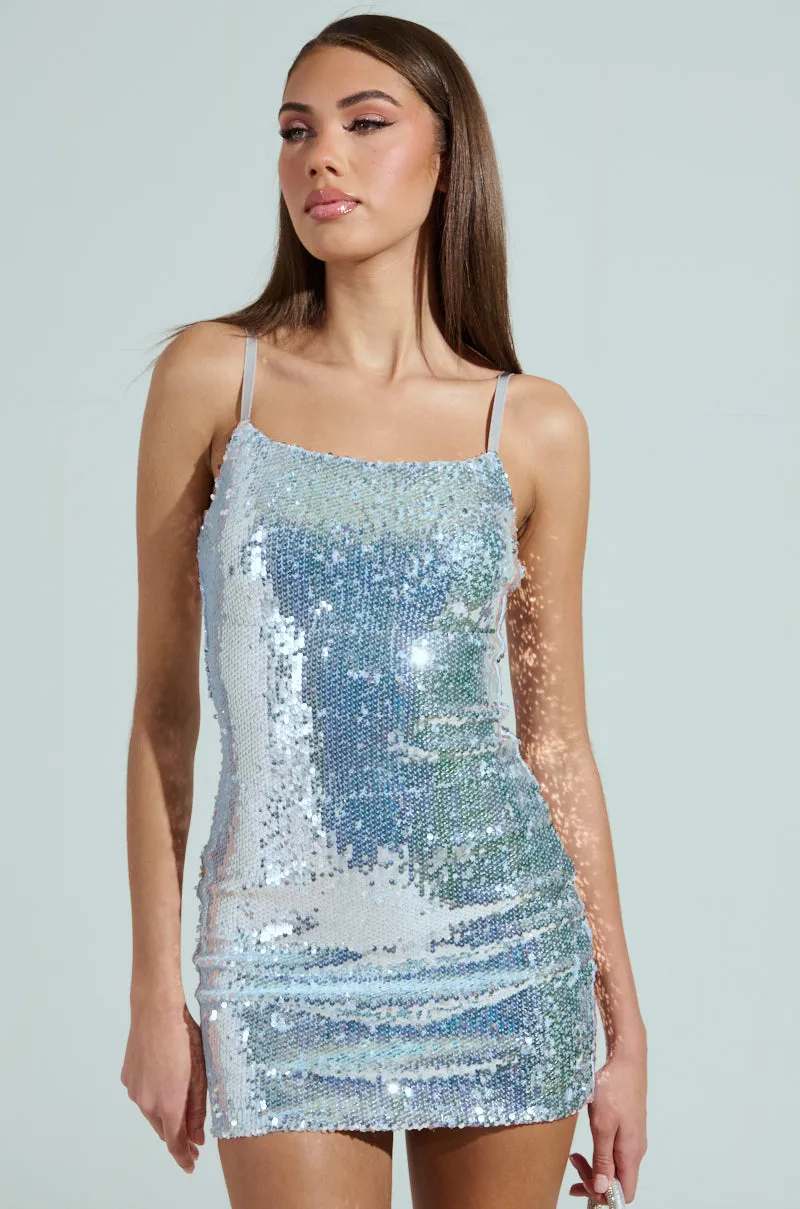 MA CHERIE SEQUIN MINI DRESS sold by AKIRA product image thumbnail 5