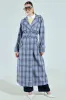 ARLETTE PLAID TRENCH sold by AKIRA