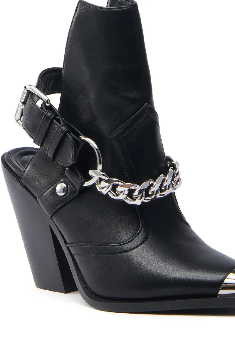 AZALEA WANG WADE BLACK WESTERN BOOTIE sold by AKIRA product image thumbnail 5
